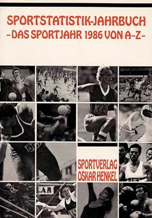 Bild des Verkufers fr Sportstatistik-Jahrbuch. Das Sportjahr 1986 von A-Z. 1.Jahrgang. zum Verkauf von AGON SportsWorld GmbH