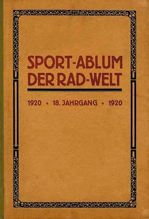 1920. Ein radsportliches Jahrbuch. 18.Jahrgang.