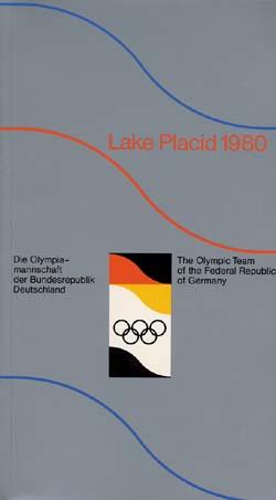 Bundesrepublik Deutschland. Lake Placid 1980. Hrsg.vom NOK