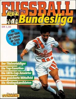 Imagen del vendedor de Fuball-Bundesliga. Das Sticker-Album zur Endphase der Saison '94/'95. a la venta por AGON SportsWorld GmbH