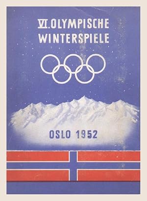 Olympische Spiele 1952. Band 2: VI. Olympische Winterspiele. Oslo 1952
