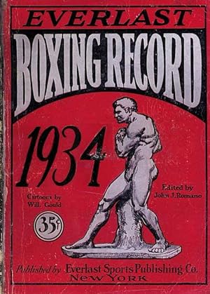 Everlast Boxing Record 1934.