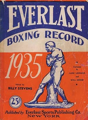 Everlast Boxing Record 1935.