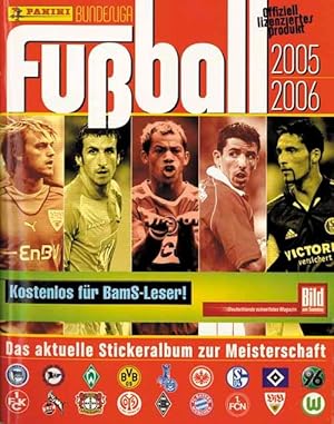 Imagen del vendedor de Bundesliga Fuball. Das aktuelle Stickeralbum zur Meisterschaft 2005/06. a la venta por AGON SportsWorld GmbH
