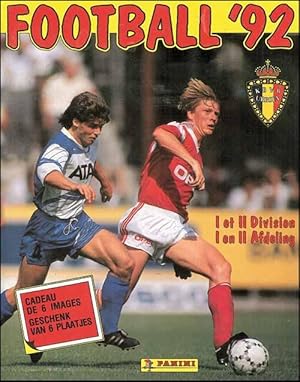 Imagen del vendedor de Football 92. I et II Division. Panini '92 Belgium. Sammelalbum. a la venta por AGON SportsWorld GmbH