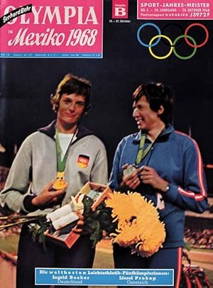 Imagen del vendedor de Sport-Jahres-Meister Nr. 5/68 vom 28.10.1968. Olympia in Mexiko 1968. Ausgabe B (19.-27.Oktober) a la venta por AGON SportsWorld GmbH