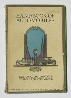 Handbook [Hand Book] of Automobiles, 1925