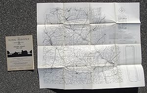 Rural Register "Compass System" Map, Steuben County, New York, for Merchants, Manufacturers, Prof...