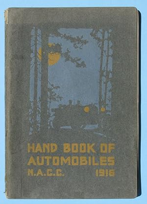 Hand Book [Handbook] of Automobiles, 1916