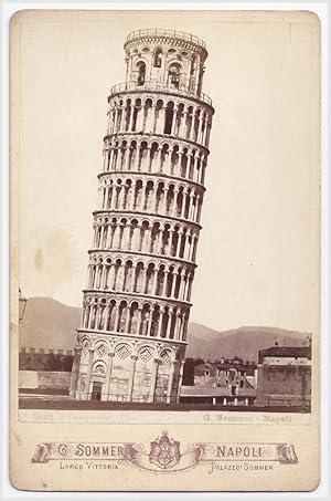 Il Campanile di Pisa (Der Schiefe Turm von Pisa), um 1890