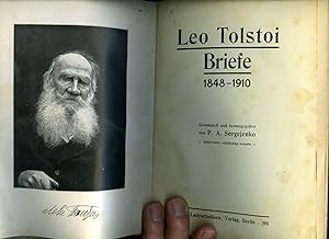 Bild des Verkufers fr Leo Tolstoi Briefe 1848-1910 [Leo Tolstoi Letters] zum Verkauf von Little Stour Books PBFA Member