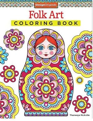 Image du vendeur pour Folk Art Coloring Book (Paperback) mis en vente par Grand Eagle Retail