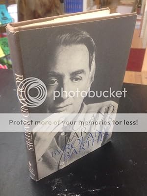 Seller image for Roland Barthes by Roland Barthes for sale by Last Word Books
