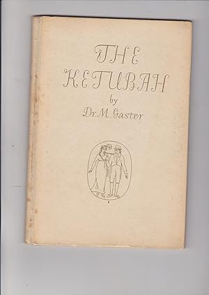 Image du vendeur pour The Ketubah: A Chapter from the History of the Jewish People mis en vente par Meir Turner