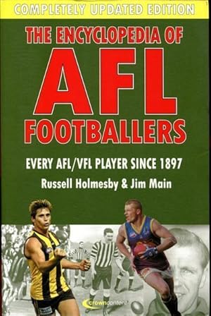 Immagine del venditore per The Encyclopedia Of AFL Footballers. Every AFl/VFL Player Since 1897. venduto da Time Booksellers