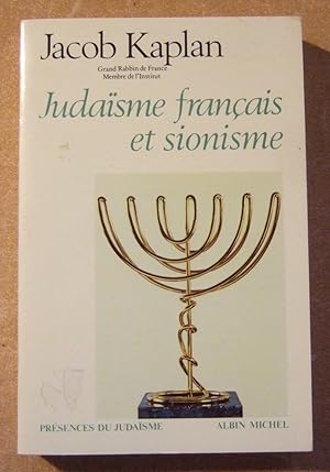 Image du vendeur pour Judaisme francais et Sionisme mis en vente par Domifasol
