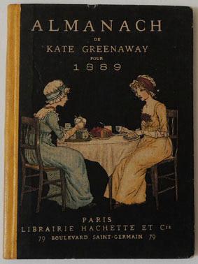 Image du vendeur pour Almanach de Kate Greenaway pour 1889. mis en vente par M + R Fricke
