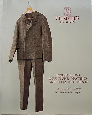 Seller image for Joseph Beuys. Sculpture, Drawings, Multiples and Prints. Auktionskatalog. for sale by M + R Fricke