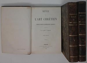 Revue de l'art chrétien - recueil mensuel d'archéologie religieuse - en 3 volumes