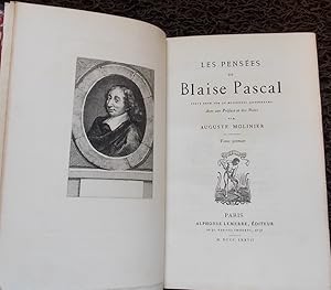 Les penses.: PASCAL (Blaise)