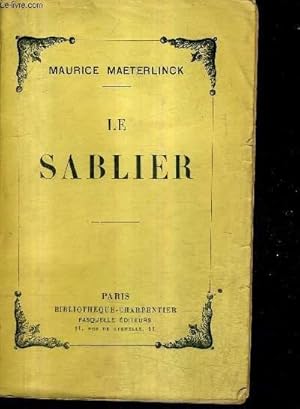 Seller image for LE SABLIER. for sale by Le-Livre