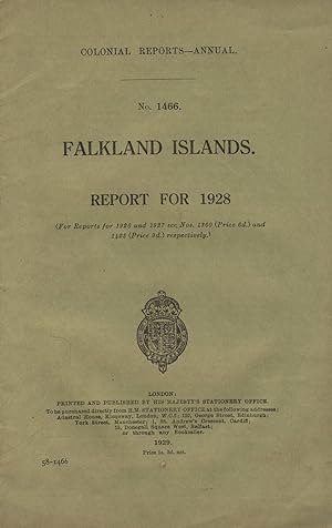 Falkland Islands. Report for 1928