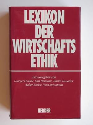 Bild des Verkufers fr Lexikon der Wirtschaftsethik. zum Verkauf von Antiquariat Heureka