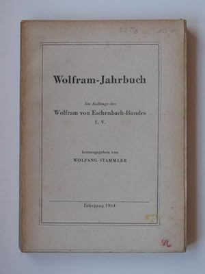 Wolfram-Jahrbuch. Jahrgang 1954.