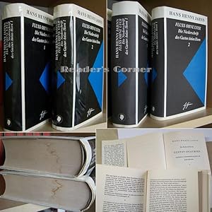 Imagen del vendedor de Fluss ohne Ufer, Teil II: Die Niederschrift des Gustav Anias Horn nachdem er neunundvierzig Jahre alt geworden war, Bnde I & II. a la venta por Versandantiquariat Reader's Corner