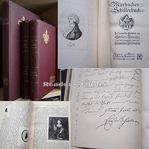 Seller image for Verffentlichungen des Schwbischen Schillervereins. I., II., III. Marbacher Schillerbuch. for sale by Versandantiquariat Reader's Corner