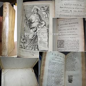 Imagen del vendedor de Genealogia Iesv [ Jesu ] Christi Per Mundi Aetates versu deducta  F. Io. Bapt. vanden Cruijce Augus Finiano. Antverpiae, Apud Henricum Aertsens. Anno M. DC. LIV. a la venta por Versandantiquariat Reader's Corner