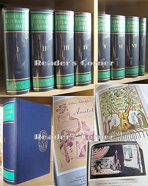 Kindlers Literatur Lexikon [ Literaturlexikon ]. Halbleder-Ausgabe. Auf der Grundlage des Diziona...