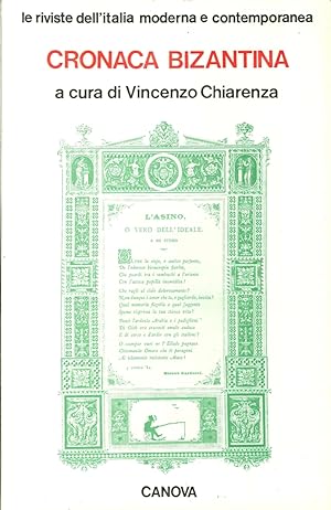 Seller image for Cronaca Bizantina for sale by Libro Co. Italia Srl
