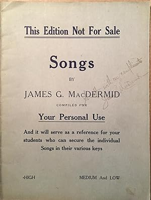 Seller image for Songs - Compiled for Your Personal Use for sale by Cameron Park Books