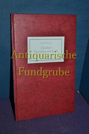Bild des Verkufers fr Zwischen Herzschlag und Staub : Gedichte. zum Verkauf von Antiquarische Fundgrube e.U.