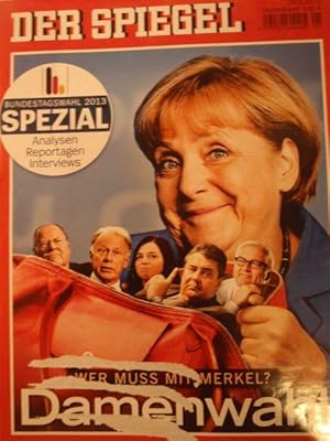 der Spiegel Wahlsonderausgabe/13 - Wer muss mit Merkel? Damenwahl! Bundestagswahl 2013 Spezial: A...