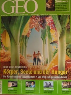 Geo - Körper, Seele und der Hunger - O4. April 2005 Das Neue Bild der Erde