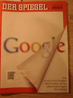 DER SPIEGEL 43/2012: Google