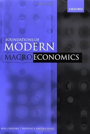 Immagine del venditore per The Foundations Of Modern Macroeconomics venduto da Modernes Antiquariat an der Kyll