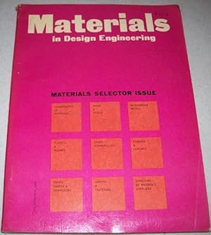 Materials in Design Engineering Volume 52, Number 6, Mid-November 1960: Materials Selector Issue