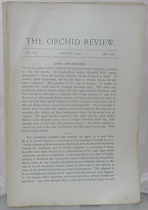 The Orchid Review: Vol. X. No. 116, 1902