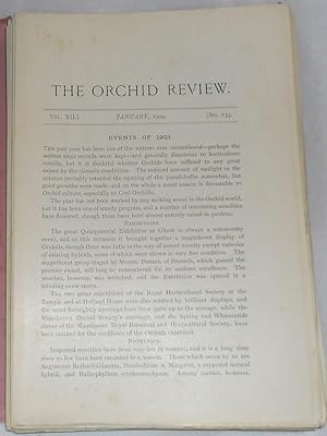 The Orchid Review: Vol. XII. No. 133-144, 1904