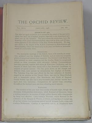 The Orchid Review: Vol. XVI. No. 181-192, 1908