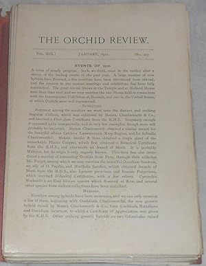 The Orchid Review: Vol. XIX. No. 217-228, 1911