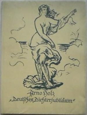 Bild des Verkufers fr Deutsches Dichterjubilum". zum Verkauf von Antiquariat Rainer Schlicht