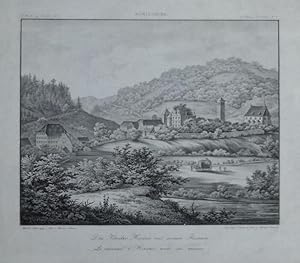 Bild des Verkufers fr Das Kloster Hirsau mit seinen Ruinen". Gesamtansicht. zum Verkauf von Antiquariat Rainer Schlicht