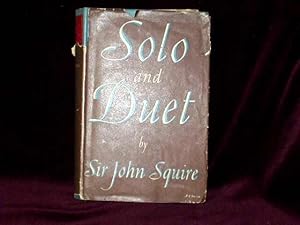 Seller image for Solo and Duet including The Honeysuckle and the Bee and Water-Music; for sale by Wheen O' Books