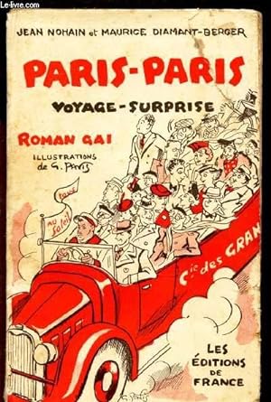 Seller image for PARIS - PARIS VOYAGE SURPRISE - ROMAN GAI for sale by Le-Livre