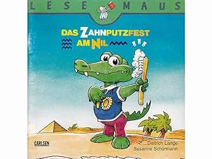 Bild des Verkufers fr Das Zahnputzfest am Nil. Eine Geschichte von Susanne Schrmann mit Bildern von Dietrich Lange. Lesemaus-Reihe. Band 27. 1. Auflage zum Verkauf von Agrotinas VersandHandel