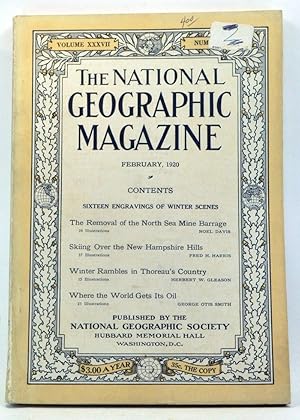 Seller image for The National Geographic Magazine, Volume 37, Number 2 (February 1920) for sale by Cat's Cradle Books